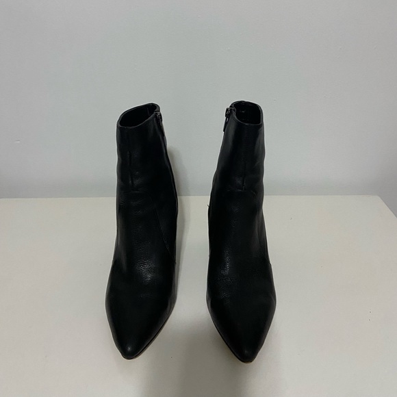 Vince Camuto black heeled boots. Real leather. Size 8. - Picture 11 of 14